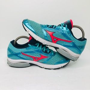 Mizuno Wave Impetus Athletic Shoes Sneakers Women’s 9.5 Teal / Orange
